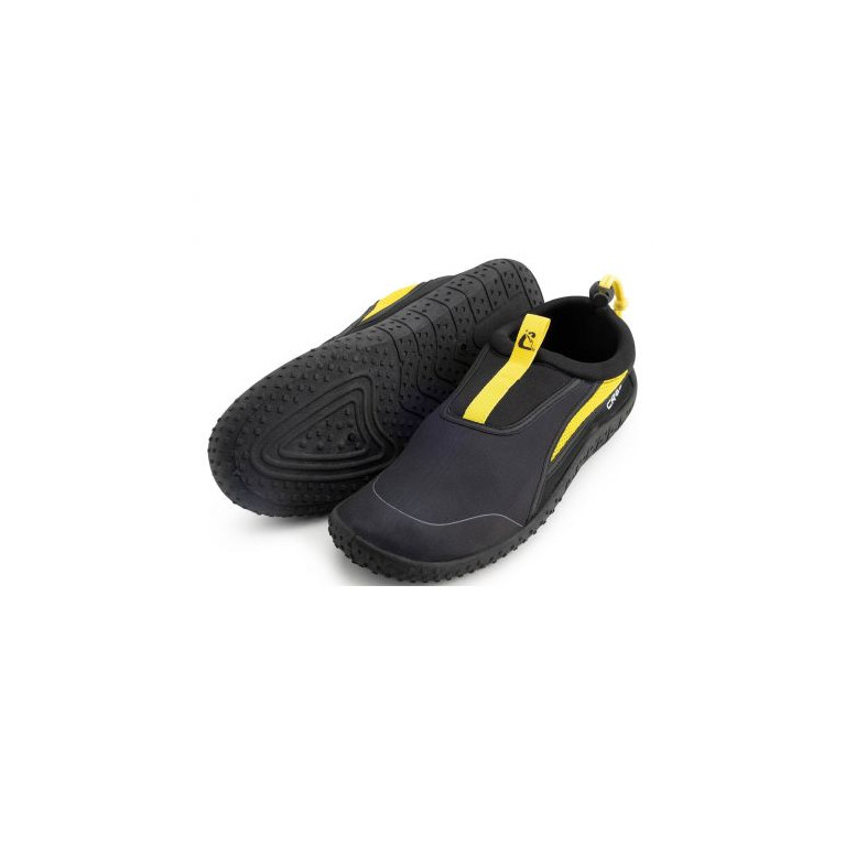 Chaussures Coco noir/jaune Cressi avec lacet